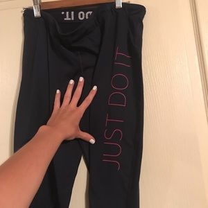Nike leggings. JUST DO IT.